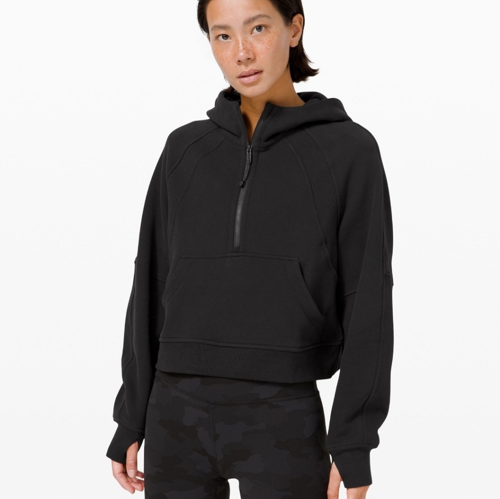 PRICE FIRM Lululemon Scuba Oversized 1/2 ZipHoodie